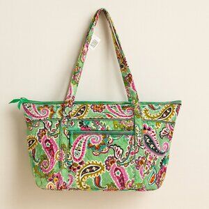 NEW Vera Bradley Miller Travel Bag Tutti Frutti Retired Paisley Bohemian Bright